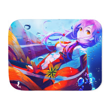 Load image into Gallery viewer, Guilty Crown Inori Yuzuriha Sherpa Blanket
