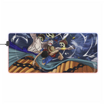 Load image into Gallery viewer, One Piece Monkey D. Luffy RGB LED Mouse Pad (Desk Mat)
