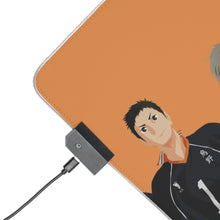 Load image into Gallery viewer, Haikyuu!! - Karasuno Team RGB LED Mouse Pad (Desk Mat)

