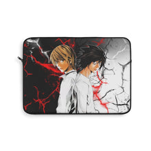Load image into Gallery viewer, Light Yagami and L (Death Note) Laptop Sleeve
