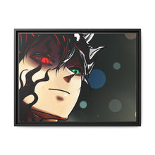 Load image into Gallery viewer, Black Clover Asta Canvas Framed Art Print
