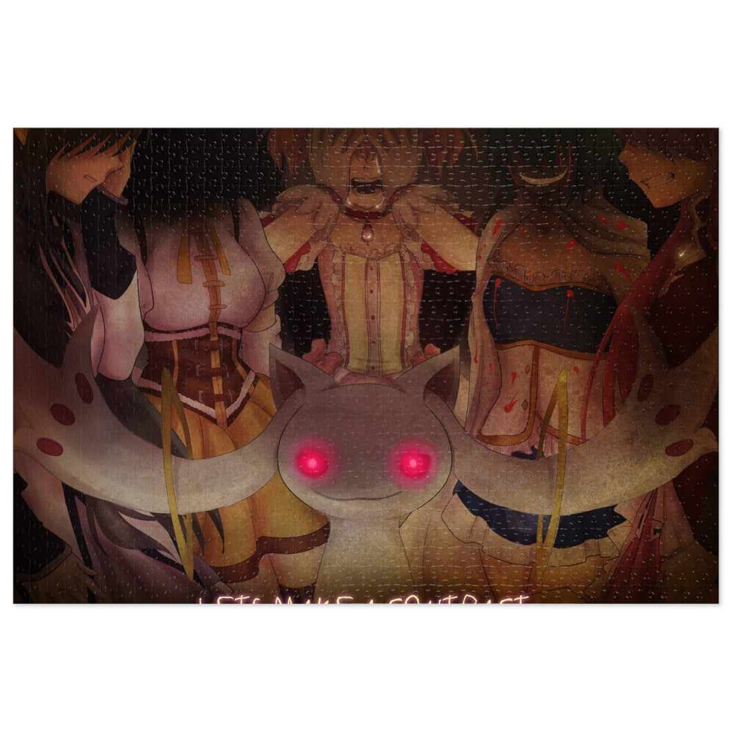 Anime Puella Magi Madoka Magica Jigsaw Puzzle