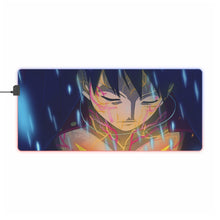 Load image into Gallery viewer, One Piece Monkey D. Luffy RGB LED Mouse Pad (Desk Mat)
