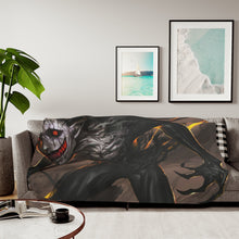 Load image into Gallery viewer, Black Clover Sherpa Blanket
