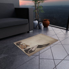 Load image into Gallery viewer, Sasha eating a potato Rug
