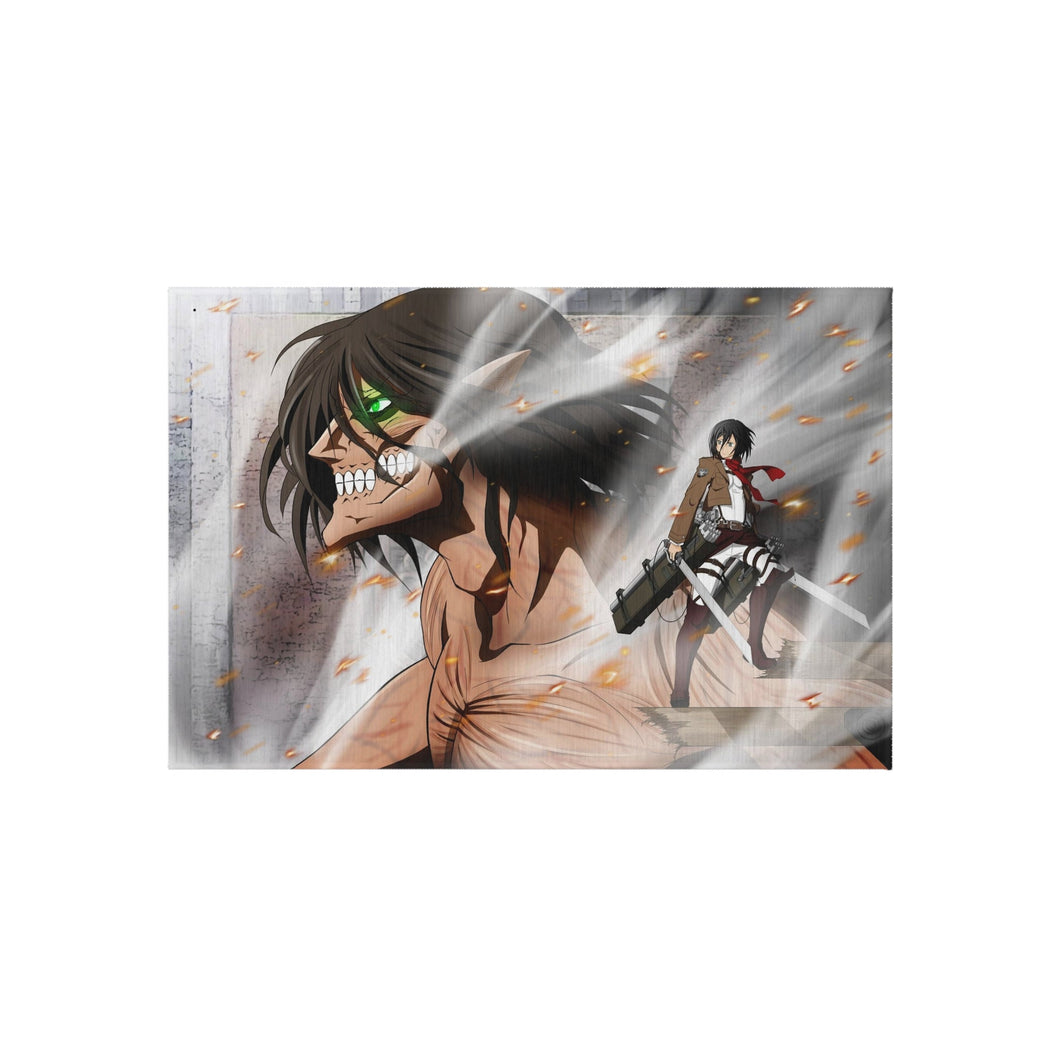 Anime Attack On Titan Rug