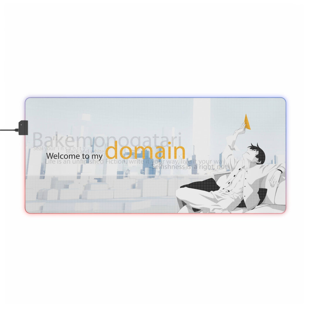 Welcome to my domain RGB LED Mouse Pad (Desk Mat)
