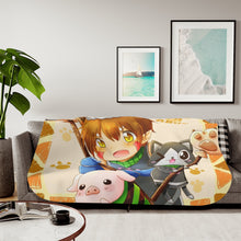 Load image into Gallery viewer, Anime Made In Abyss Sherpa Blanket

