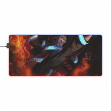 Load image into Gallery viewer, Fire Force Shinra Kusakabe RGB LED Mouse Pad (Desk Mat)
