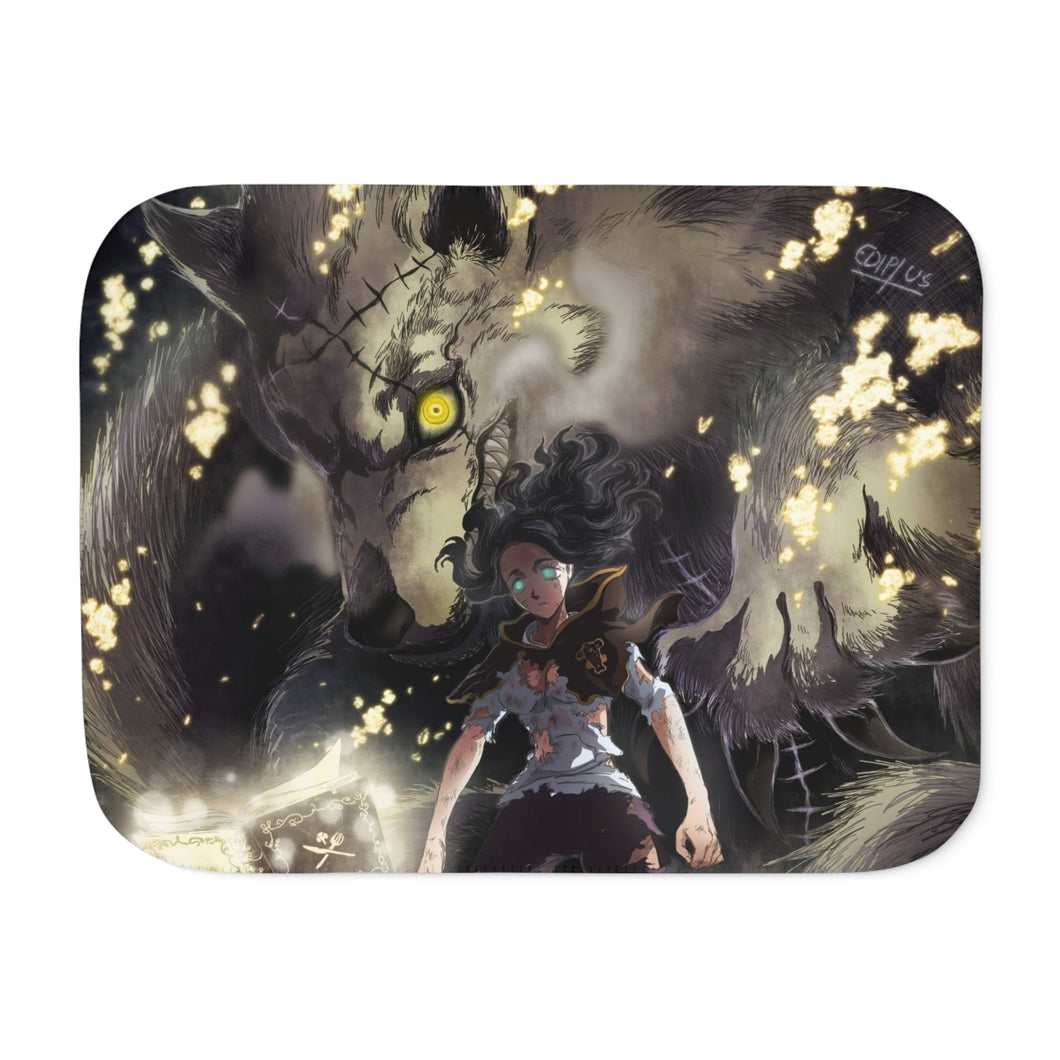 Anime Black Clover Sherpa Blanket