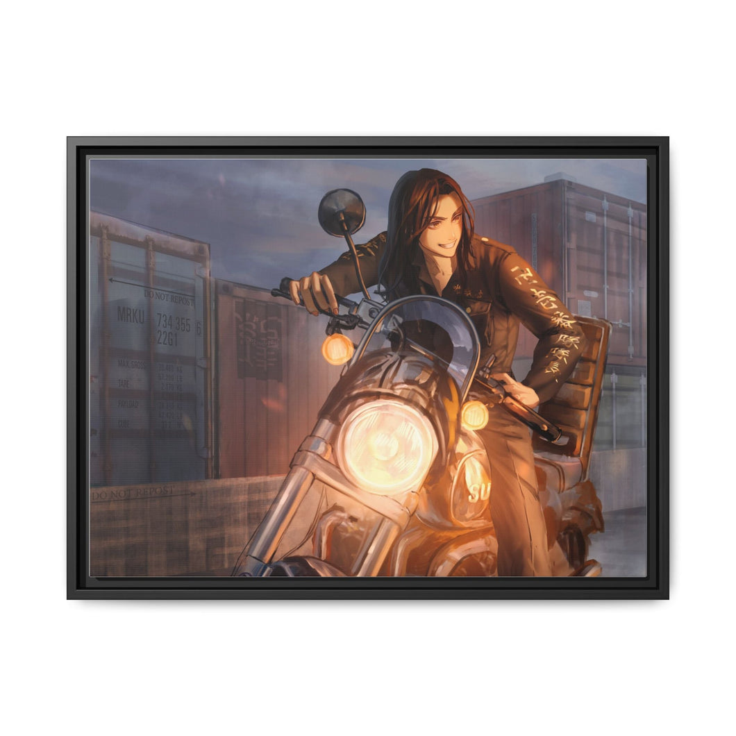 Tokyo Revengers Keisuke Baji Canvas Framed Art Print