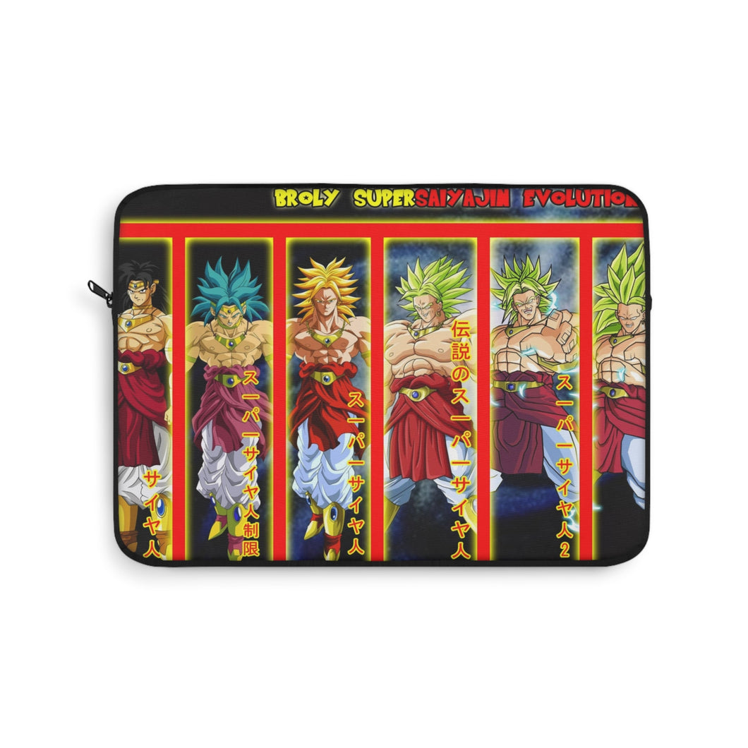 Broly Supersaiyajin Evolutions Laptop Sleeve