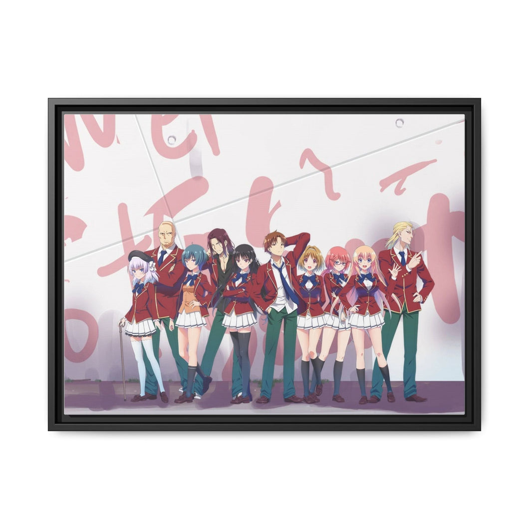 Classroom Of The Elite Canvas Framed Art Print