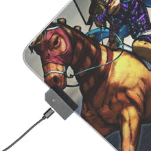 Load image into Gallery viewer, Anime Jojo's Bizarre Adventure RGB LED Mouse Pad (Desk Mat)
