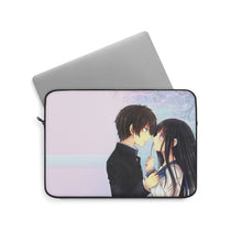Load image into Gallery viewer, Eru Chitanda  And  Hōtarō Oreki Laptop Sleeve
