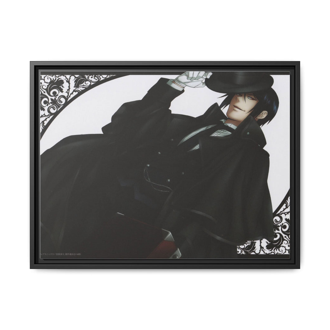 Anime Black Butler Canvas Framed Art Print
