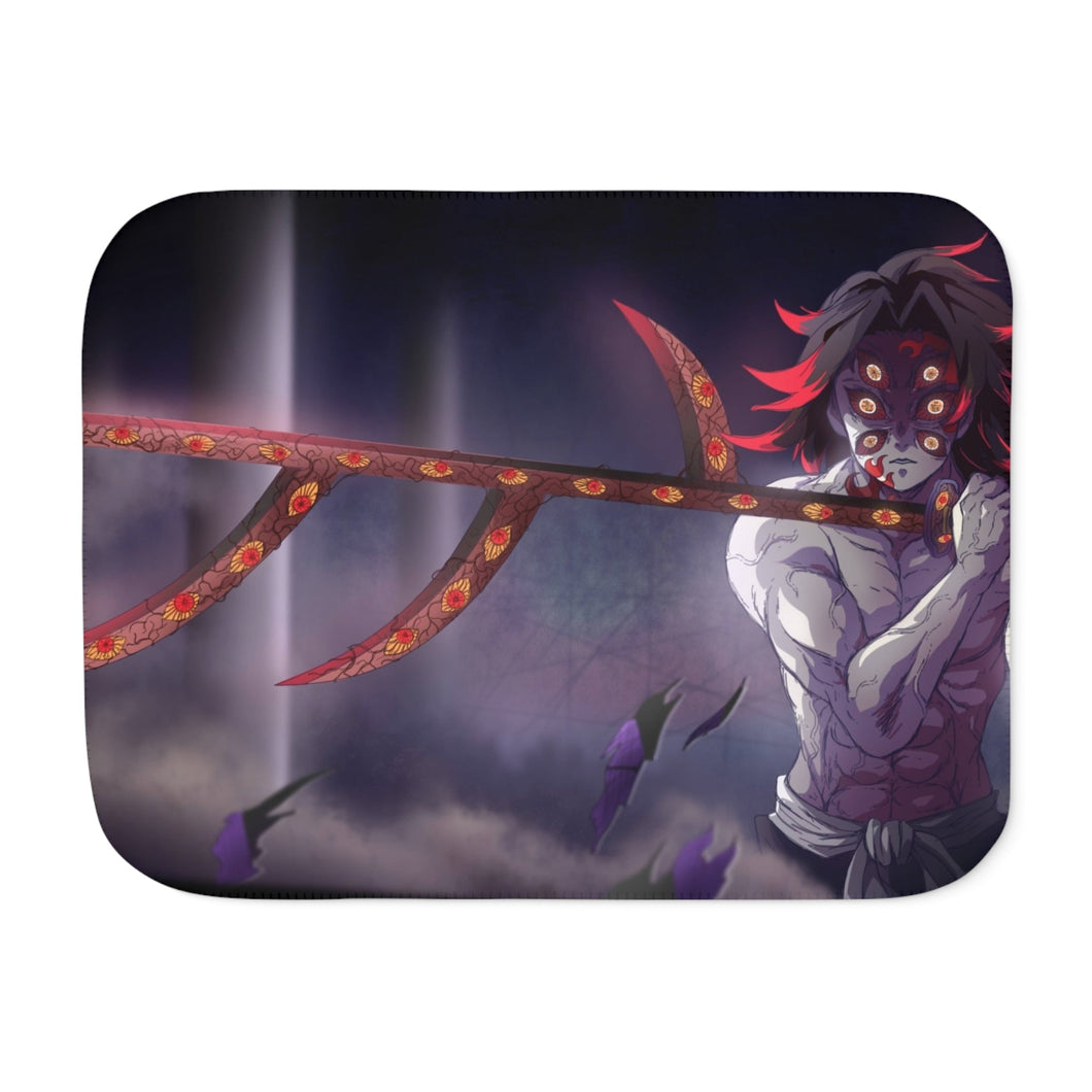 Anime Demon Slayer: Kimetsu no Yaiba Sherpa Blanket