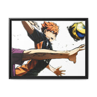 Shōyō Hinata Canvas Framed Art Print