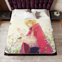 Load image into Gallery viewer, Howl&#39;s Moving Castle Sherpa Blanket
