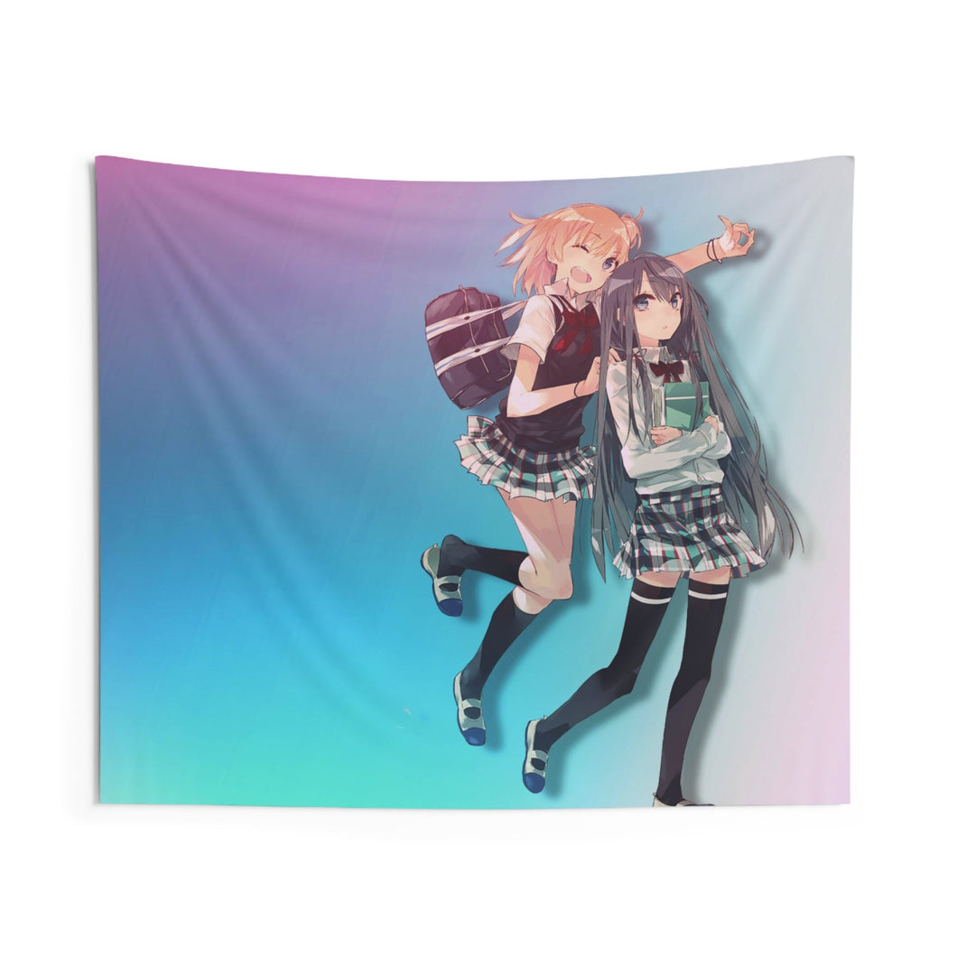Yuigahama & Yukinoshita Indoor Wall Tapestry