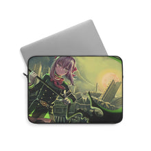 Load image into Gallery viewer, Shinoa Green Moon Laptop Sleeve
