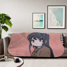 Load image into Gallery viewer, Anime Rascal Does Not Dream of Bunny Girl Senpai Sherpa Blanket
