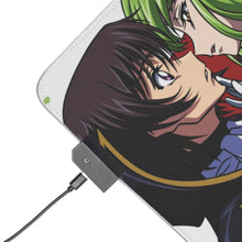 Load image into Gallery viewer, Code Geass Lelouch Lamperouge RGB LED Mouse Pad (Desk Mat)
