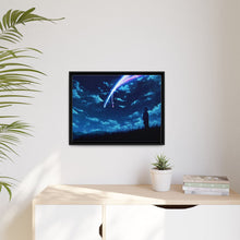 Load image into Gallery viewer, Your Name. Canvas Framed Art Print
