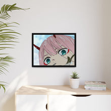 Load image into Gallery viewer, Anime Darling in the FranXX Canvas Framed Art Print
