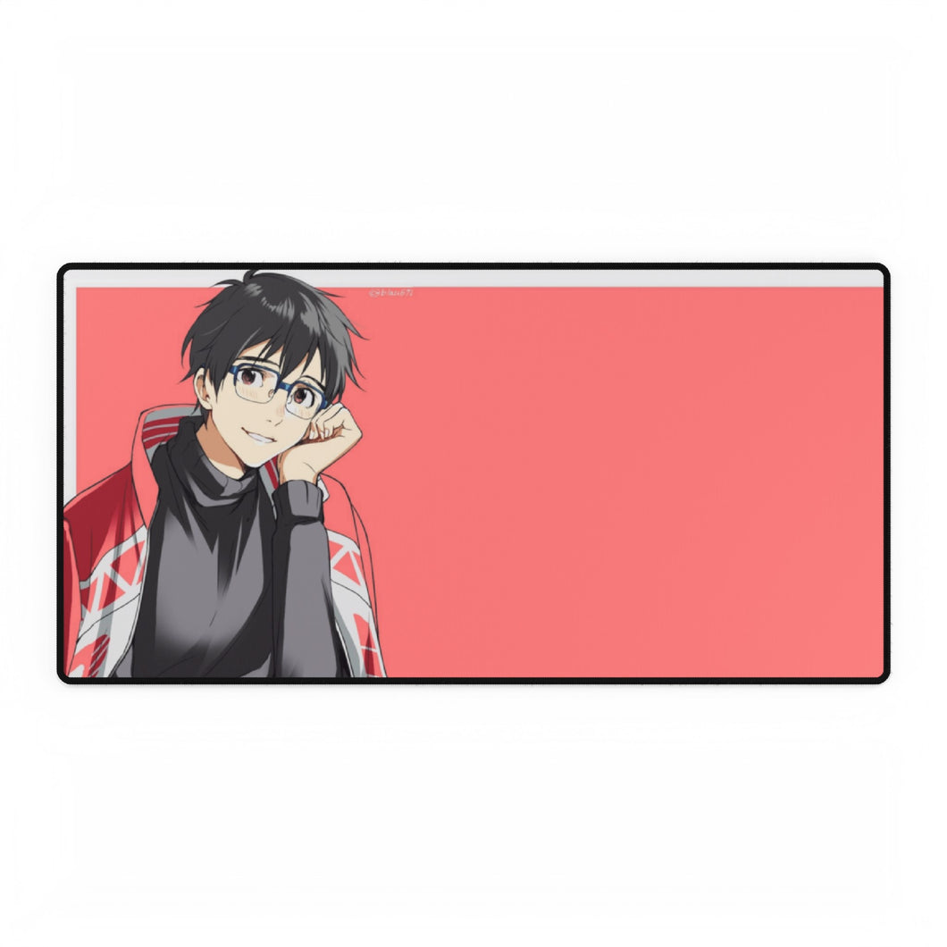 Yuri!!! On Ice Yuuri Katsuki Mouse Pad (Desk Mat)