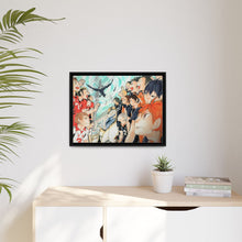 Load image into Gallery viewer, Karasuno VS Nekoma Canvas Framed Art Print
