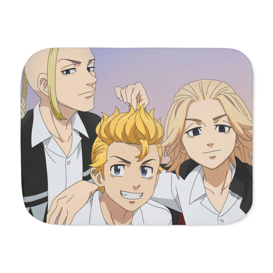 Anime Tokyo Revengers Sherpa Blanket