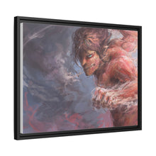 Load image into Gallery viewer, Anime Attack On Titan Canvas Framed Art Print
