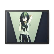 Load image into Gallery viewer, My Hero Academia Tsuyu Asui Canvas Framed Art Print
