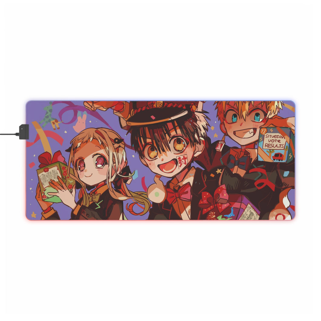 Jibaku Shounen Hanako-kun Jibaku Shounen Hanako Kun RGB LED Mouse Pad (Desk Mat)