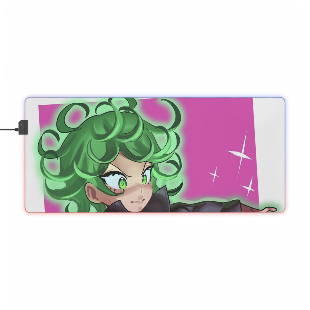 Anime One-Punch Man RGB LED Mouse Pad (Desk Mat)