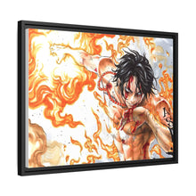 Load image into Gallery viewer, Portgas D. Ace - One Piece Canvas Framed Art Print
