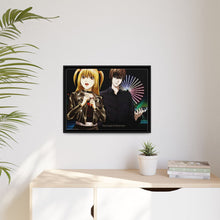 Load image into Gallery viewer, Death Note Canvas Framed Art Print

