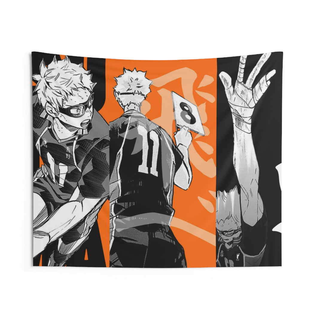 Tsukishima Kei Indoor Wall Tapestry