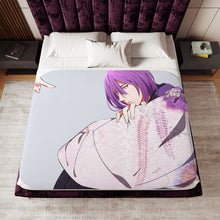 Load image into Gallery viewer, Kuroko&#39;s Basketball Atsushi Murasakibara Sherpa Blanket
