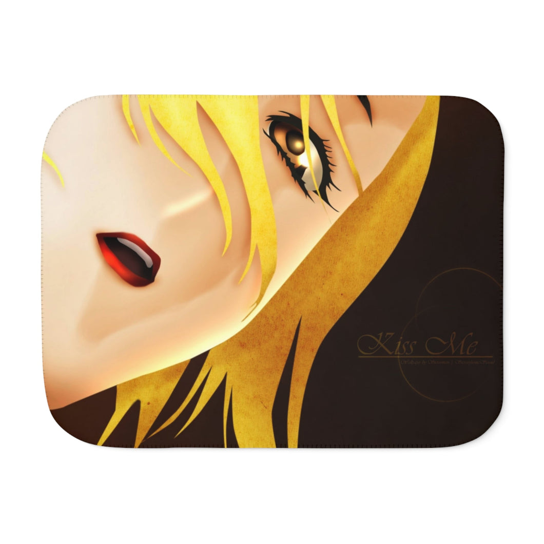 Highschool Of The Dead Sherpa Blanket