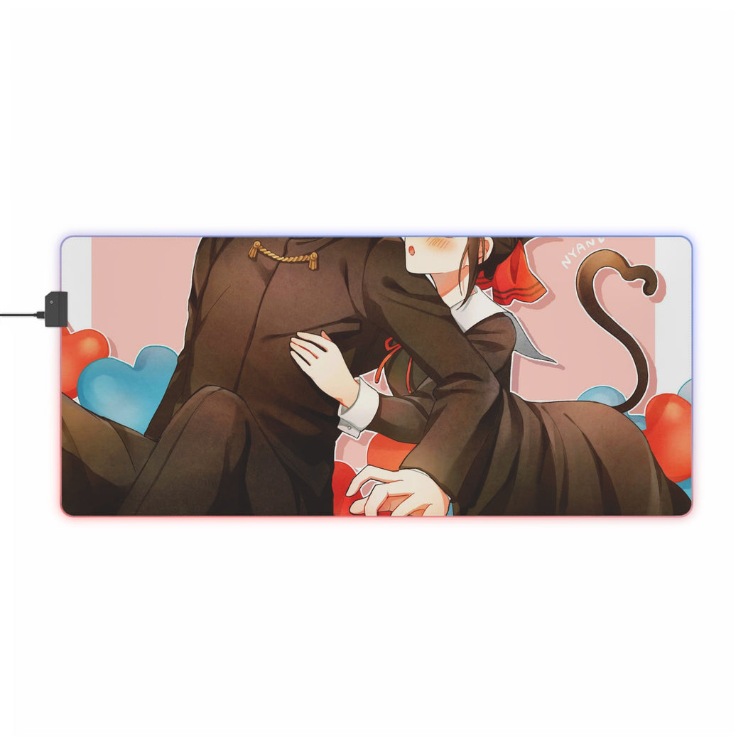 Anime Kaguya-sama: Love is War RGB LED Mouse Pad (Desk Mat)