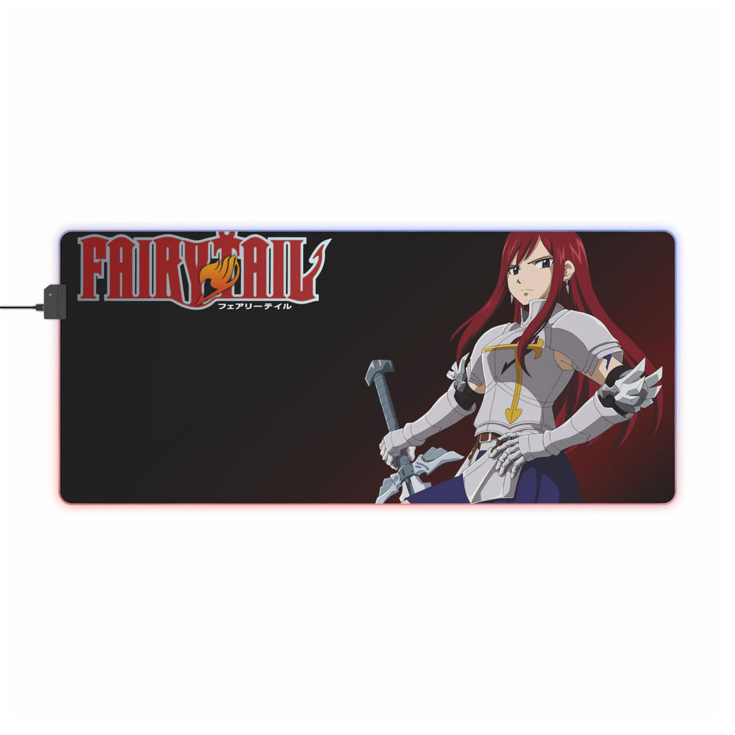 Anime Fairy Tail RGB LED Mouse Pad (Desk Mat)