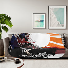 Load image into Gallery viewer, Anime Samurai Champloo Sherpa Blanket
