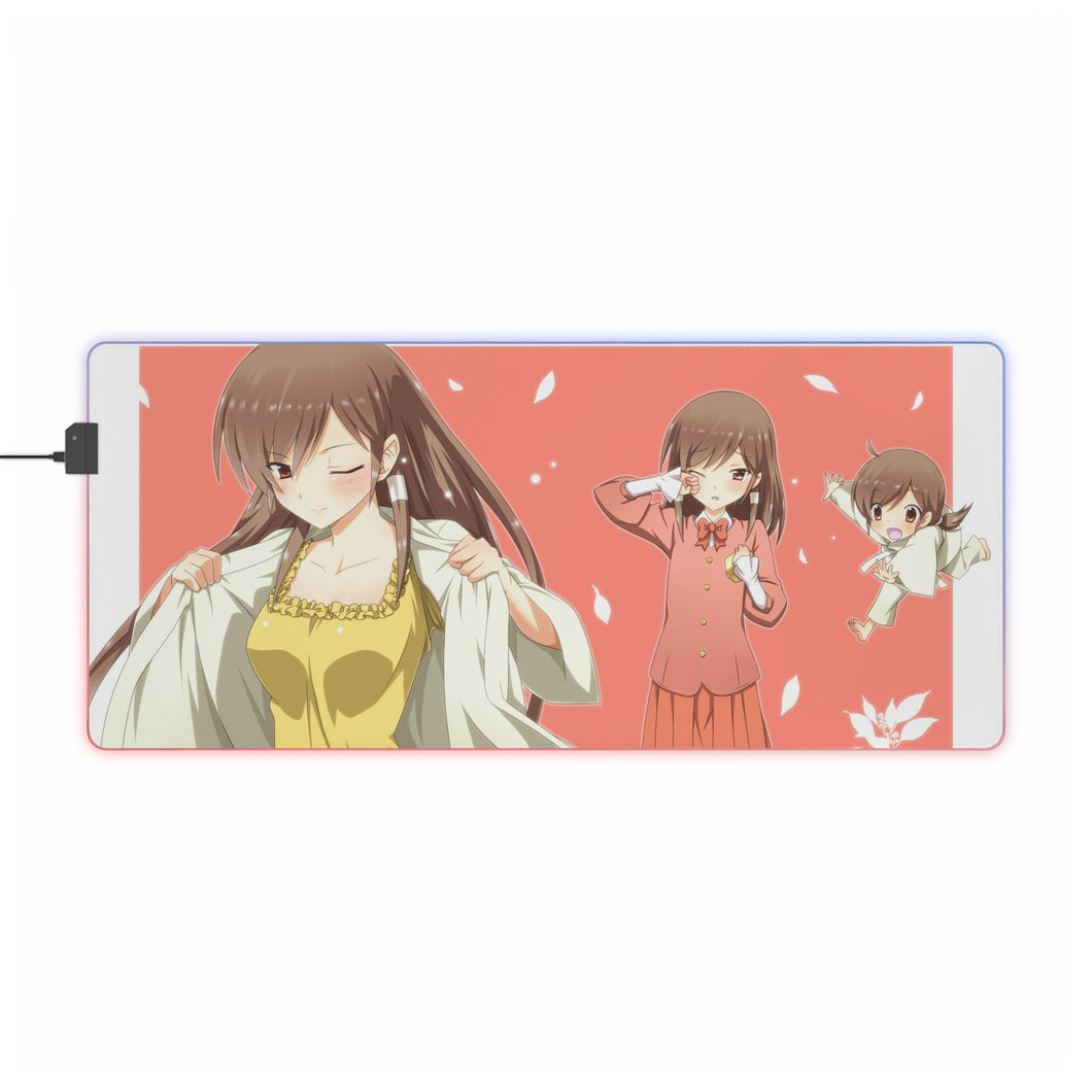 The World God Only Knows RGB LED Mouse Pad (Desk Mat)