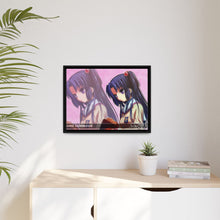 Load image into Gallery viewer, Anime Clannad Canvas Framed Art Print
