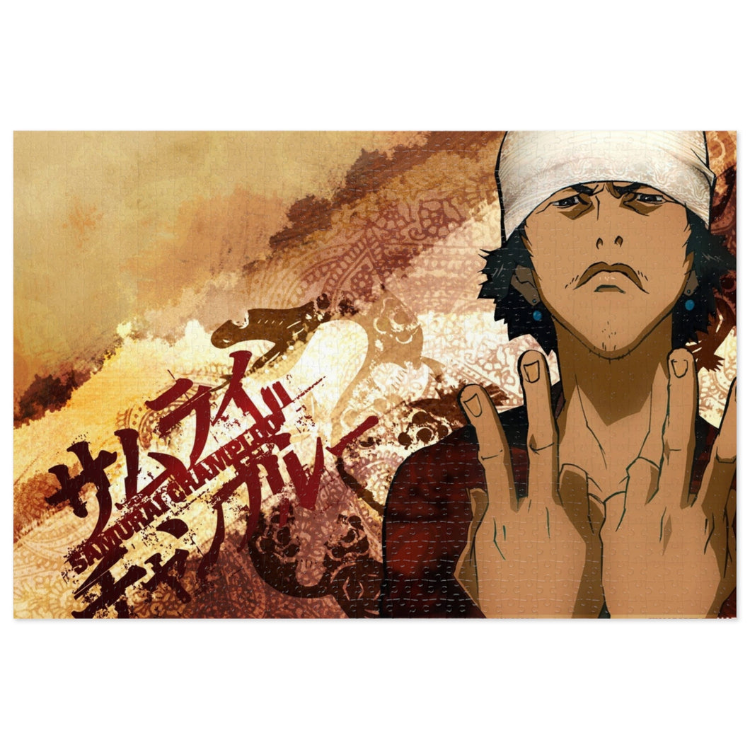 Anime Samurai Champloor Jigsaw Puzzle