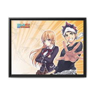 Anime Food Wars: Shokugeki no Soma Canvas Framed Art Print