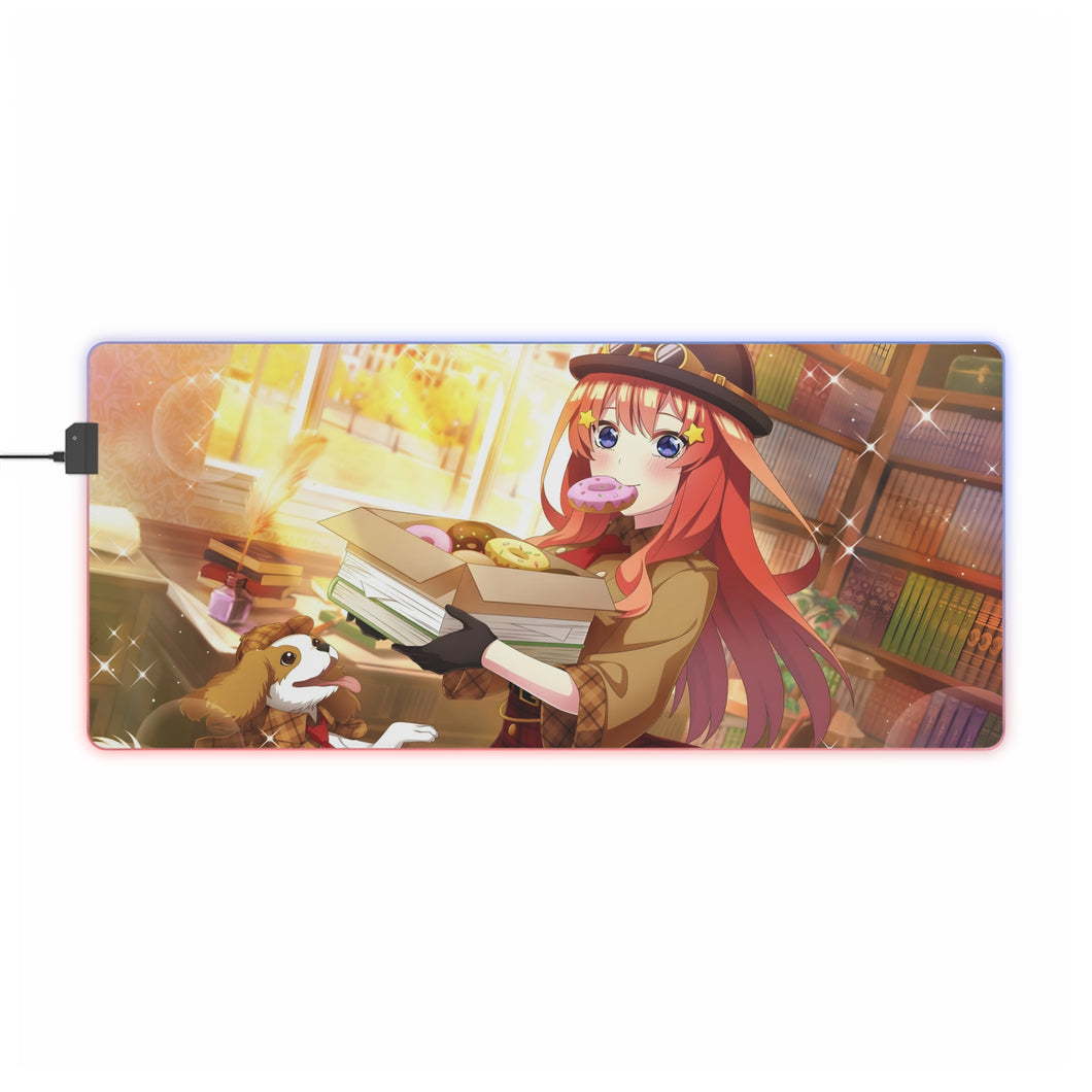 The Quintessential Quintuplets RGB LED Mouse Pad (Desk Mat)