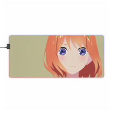 Load image into Gallery viewer, The Quintessential Quintuplets Yotsuba Nakano RGB LED Mouse Pad (Desk Mat)
